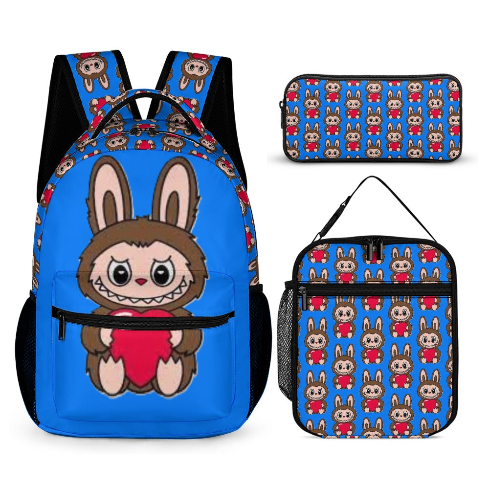 Cutest Exclusive Labubu Backpack Bundles, Three piece set combination -8 different options to choose from!