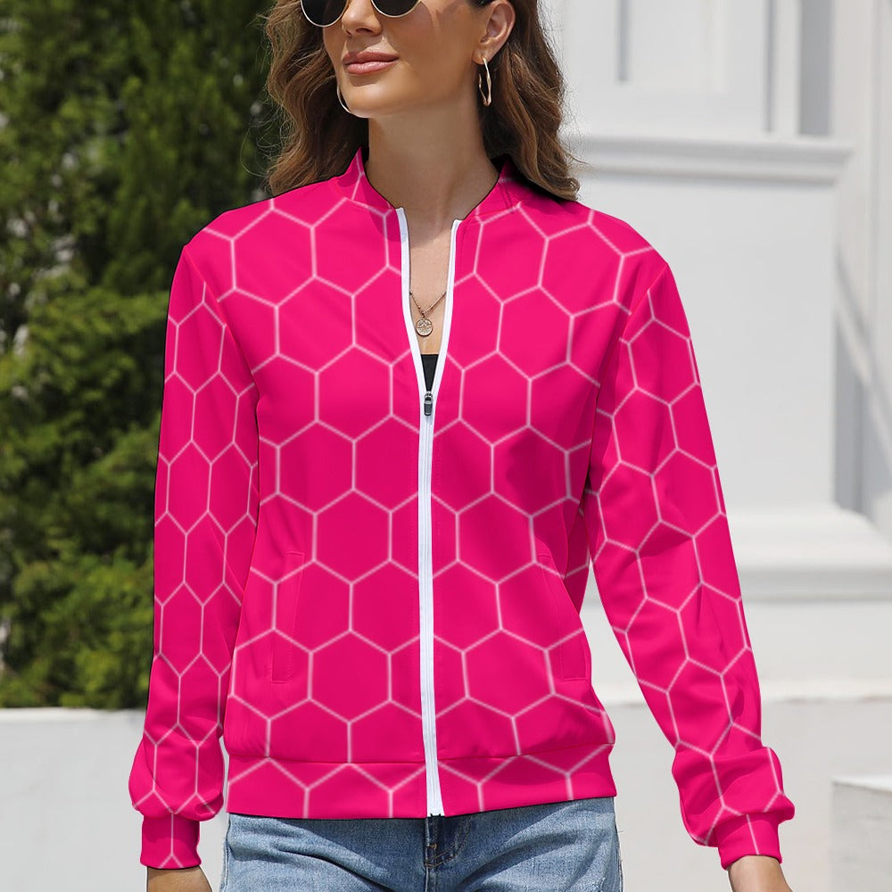 Designer Style Women's Long Sleeve Zipper Jacket (10 Options) - KSC's Limited Edition Collections