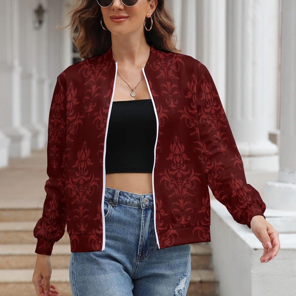 Women's Long Sleeve Zipper Jacket (10 Options) KSC's Limited Edition Designer Collections