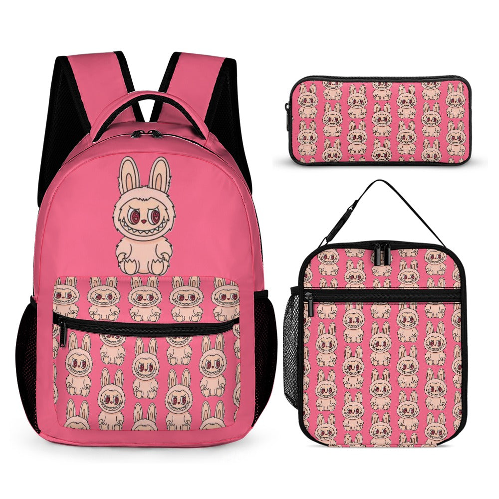 Cutest Exclusive Labubu Backpack Bundles, Three piece set combination -8 different options to choose from!