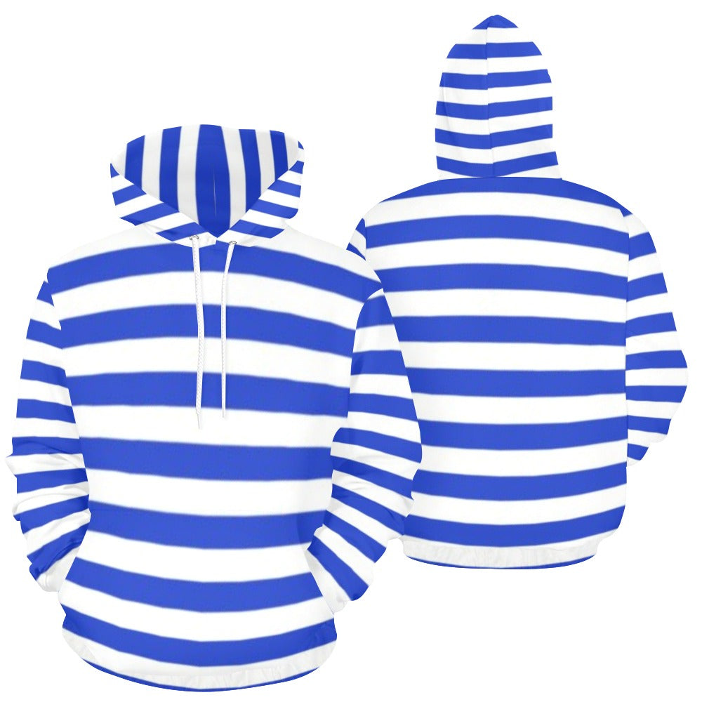 KSC's Exclusive Women's Stripe Design Hoodies Collection (10 Options) Hoodie (Model H13)