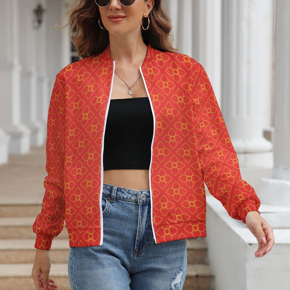 Women's Long Sleeve Zipper Jacket (10 Options) - KSC's Limited Edition Collections Designer Style