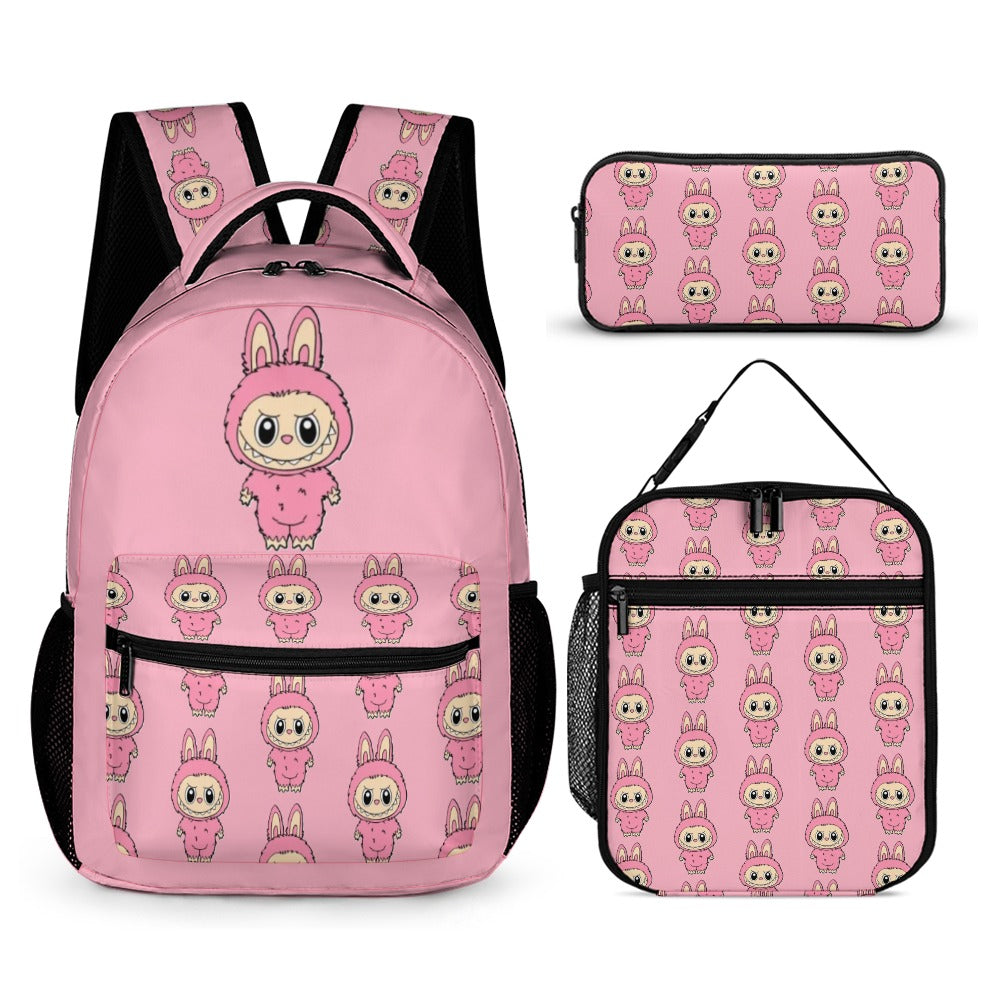 Cutest Exclusive Labubu Backpack Bundles, Three piece set combination -8 different options to choose from!