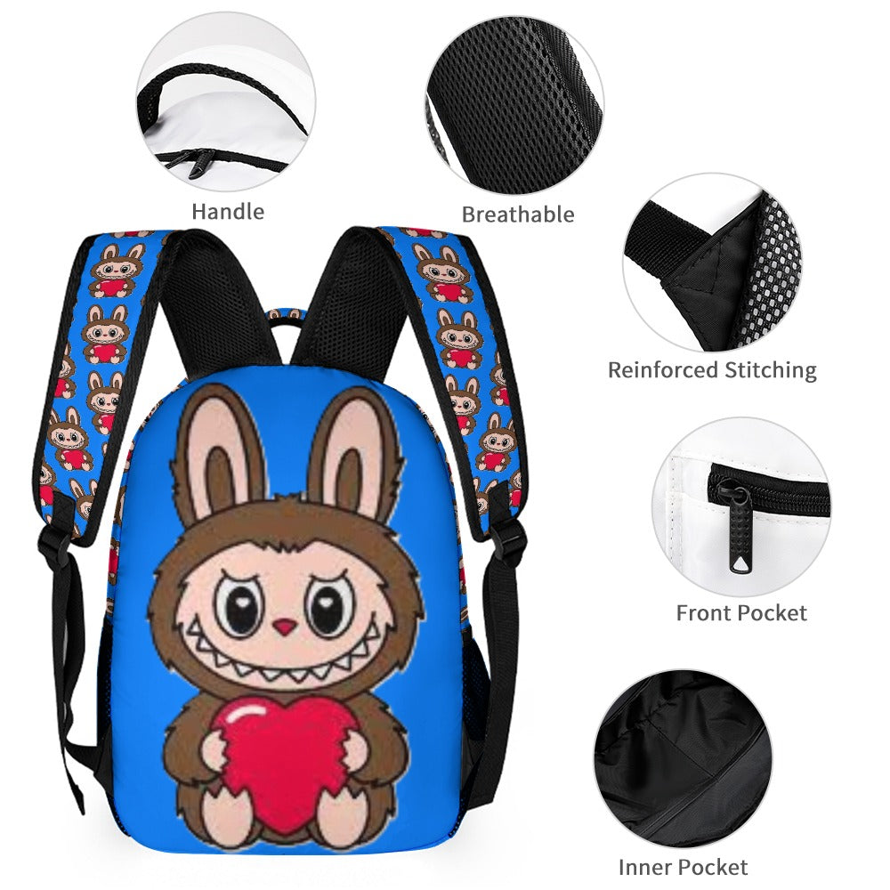 Cutest Exclusive Labubu Backpack Bundles, Three piece set combination -8 different options to choose from!