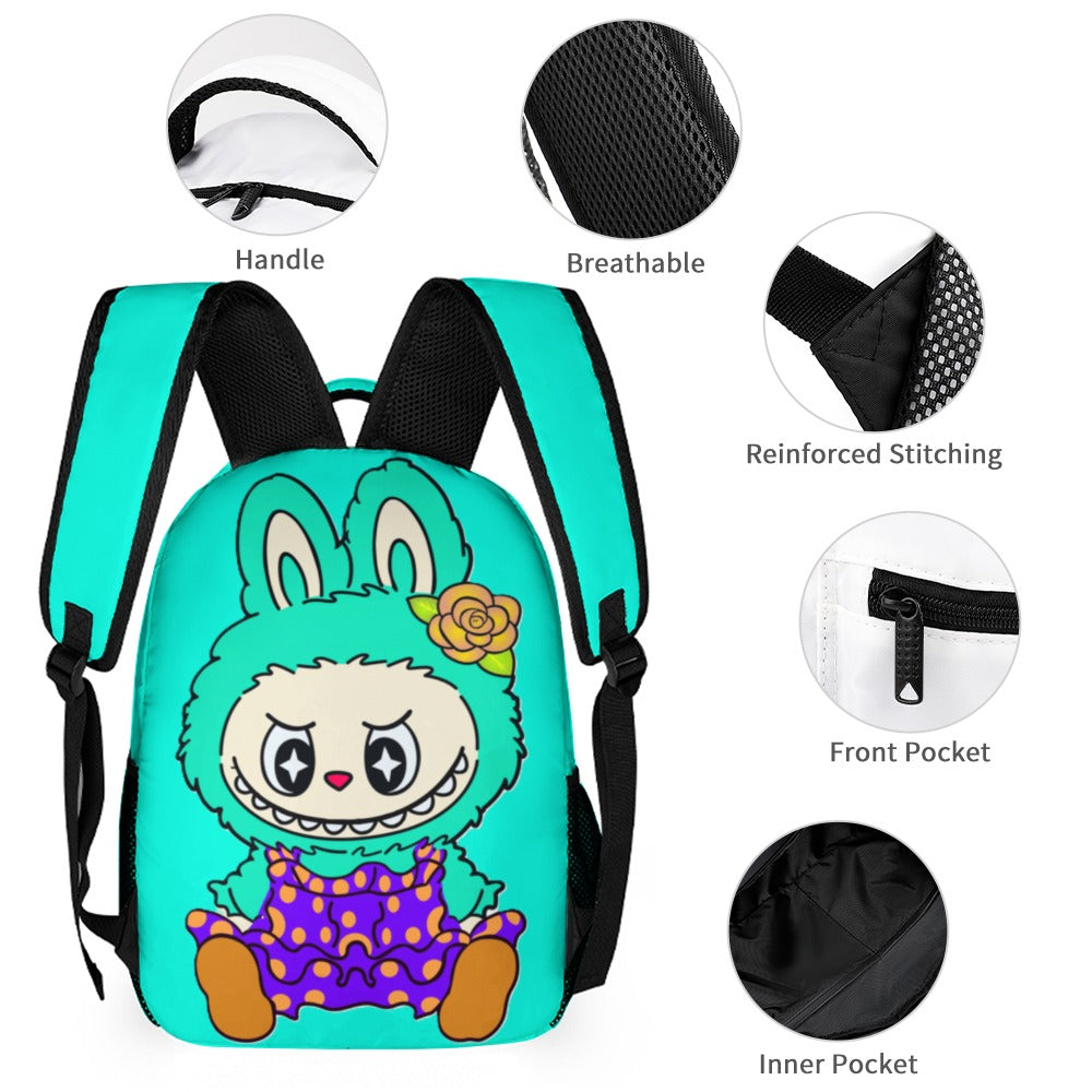 Cutest Exclusive Labubu Backpack Bundles, Three piece set combination -8 different options to choose from!