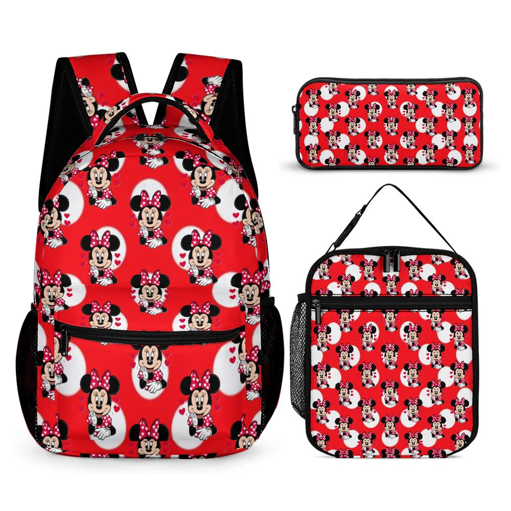 BACK TO SCHOOL BUNDLES -3PC Back To School Set - KSC's Custom Designs Back To School Sets - Backpacks, Three piece set combination Backpacks, Lunch Box, Pencil Bag/Organizer