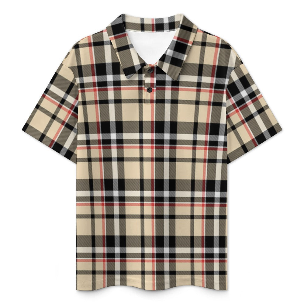 KSC's Exclusive Kids Designs- Young Men's/Boys New Kid's Shoulder buttoned polo shirt