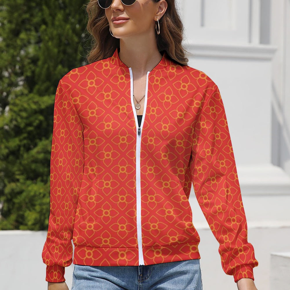Women's Long Sleeve Zipper Jacket (10 Options) - KSC's Limited Edition Collections Designer Style