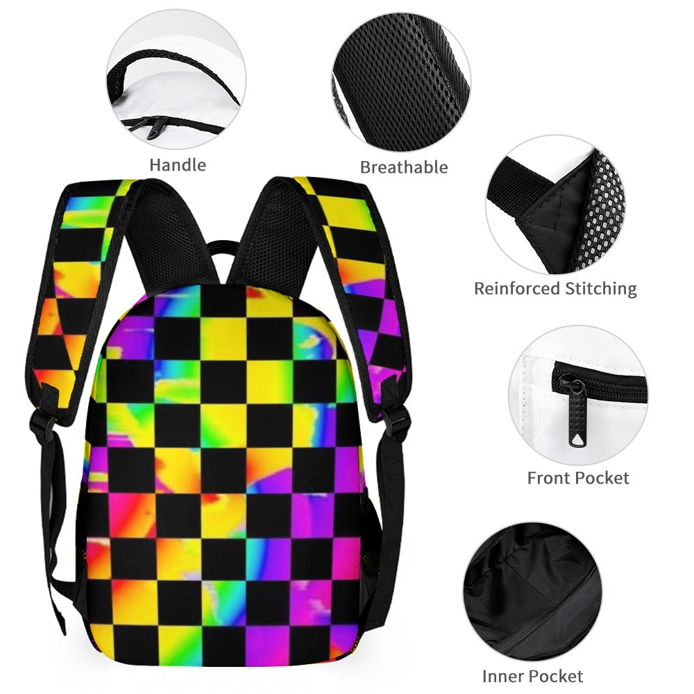 BACK TO SCHOOL BUNDLES -3PC Back To School Set - KSC's Custom Designs Back To School Sets - Backpacks, Three piece set combination Backpacks, Lunch Box, Pencil Bag/Organizer