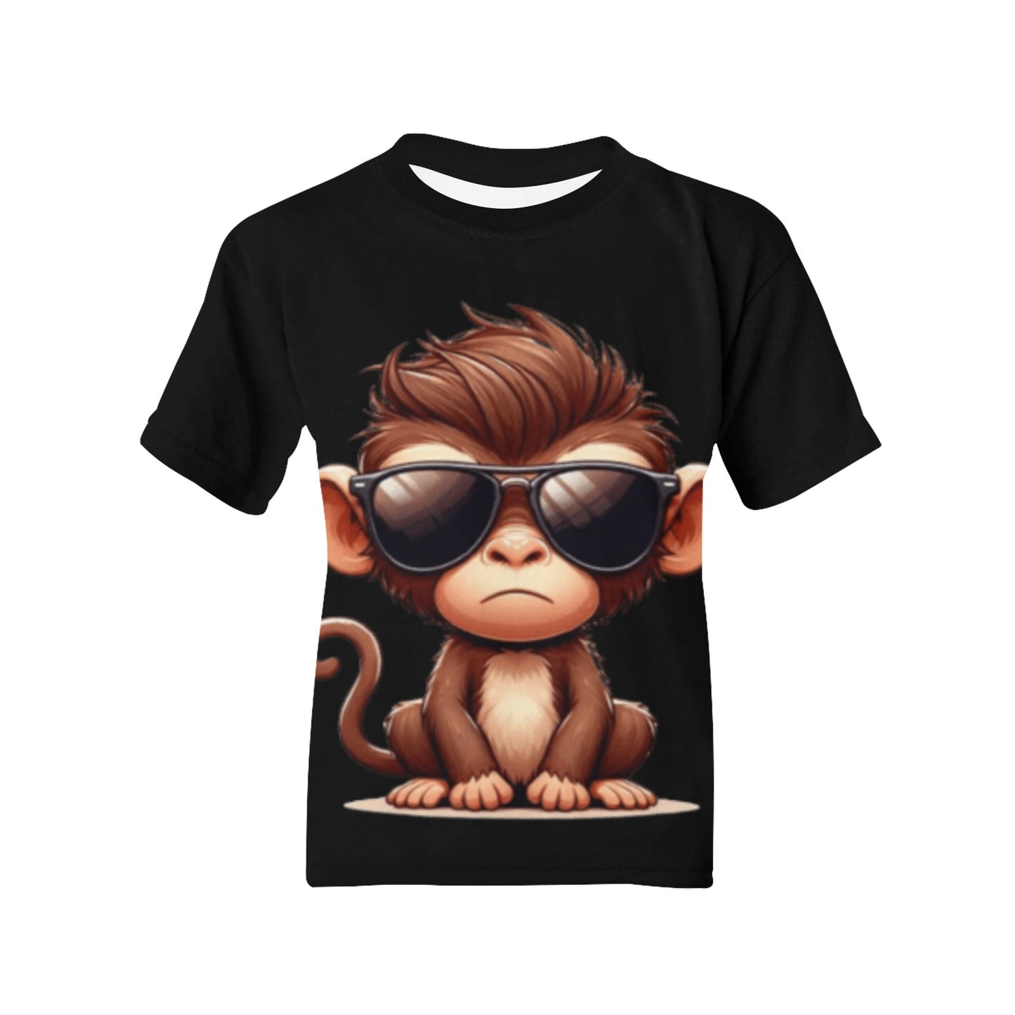 Cool Monkey Young Men's/Boys Kids Print T-shirt