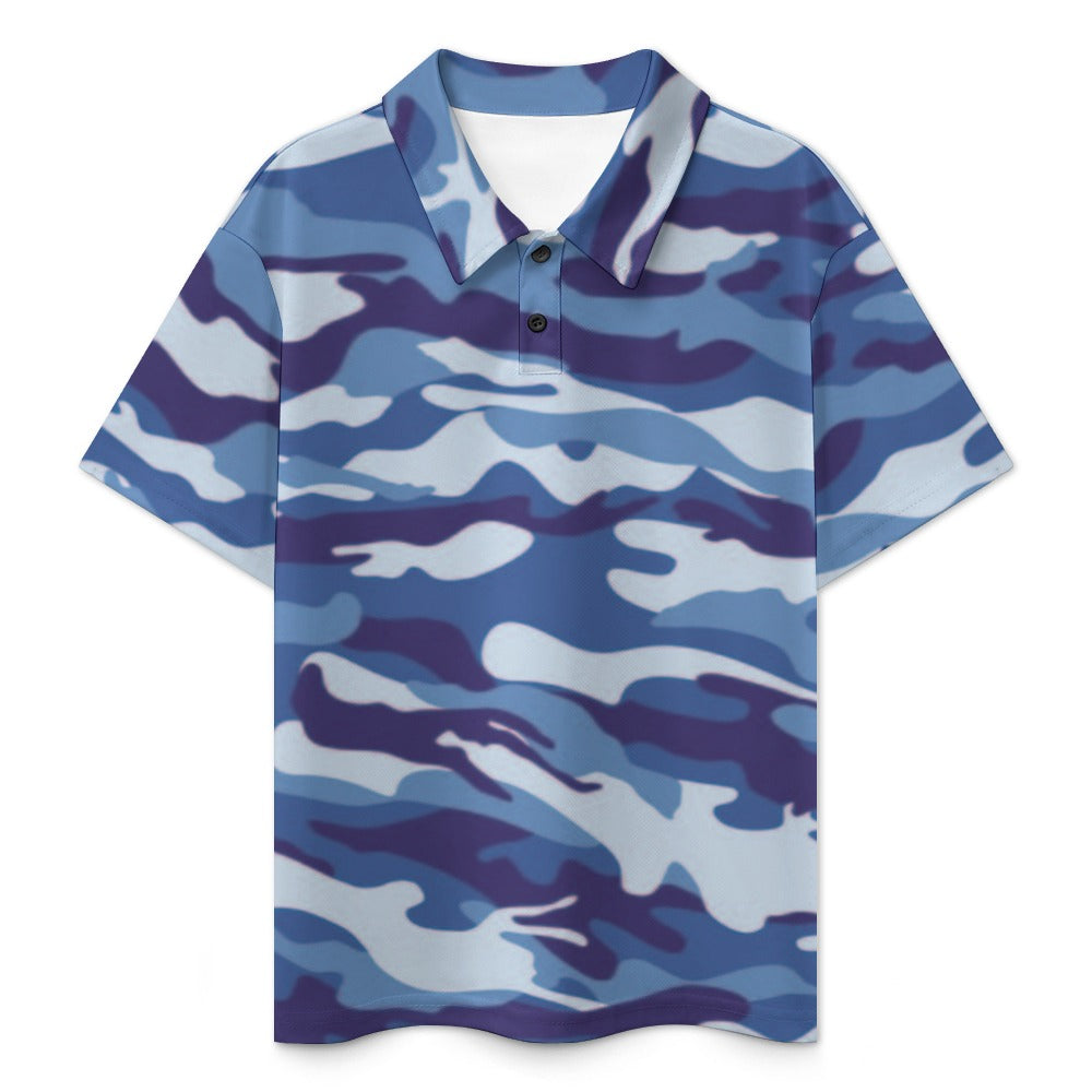 KSC's Exclusive Kids Designs- Young Men's/Boys New Kid's Shoulder buttoned polo shirt