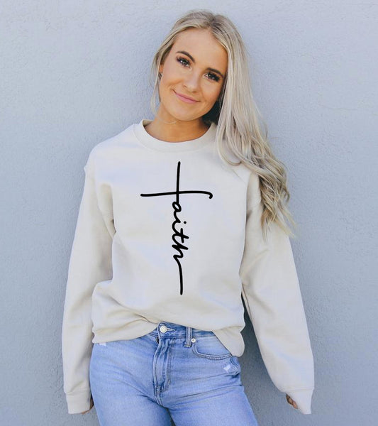 NEW Faith Sweatshirt Women's Faith Sweatshirt