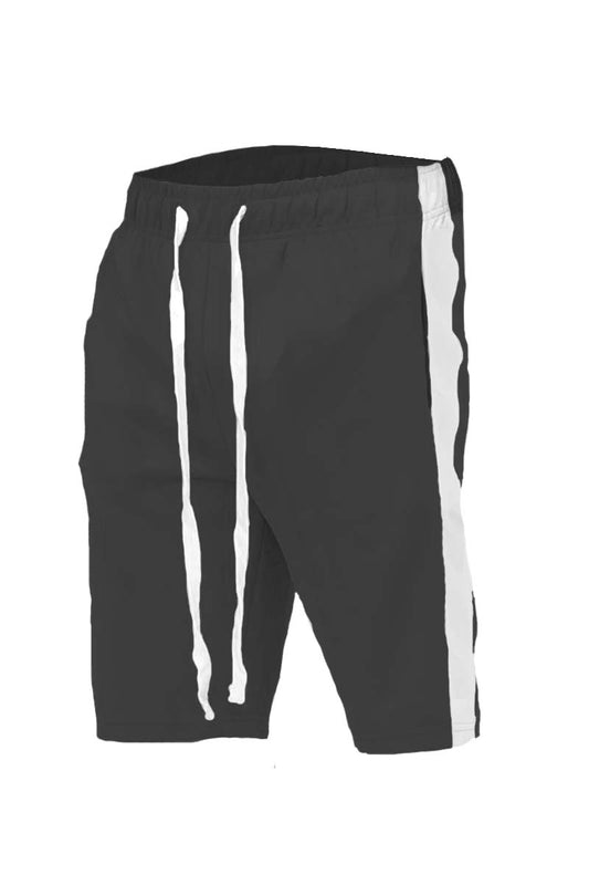 MEN'S SINGLE STRIPE ATHLETIC SHORTS