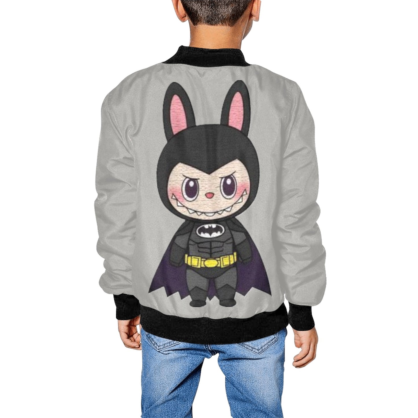 ๐งฅ๐ฅ โToo Cool for Recess!โ Labubu Kidโs Bomber Jacket - Kid's Bomber Jacket