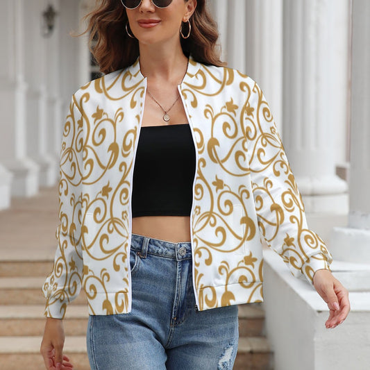 Women's Long Sleeve Zipper Jacket (10 Options) KSC's Limited Edition Designer Collections