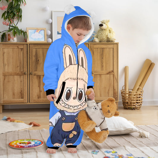 KSC's Exclusive Labubu Little Kid Onesie (2 to 7 years old) Overalls Labubu