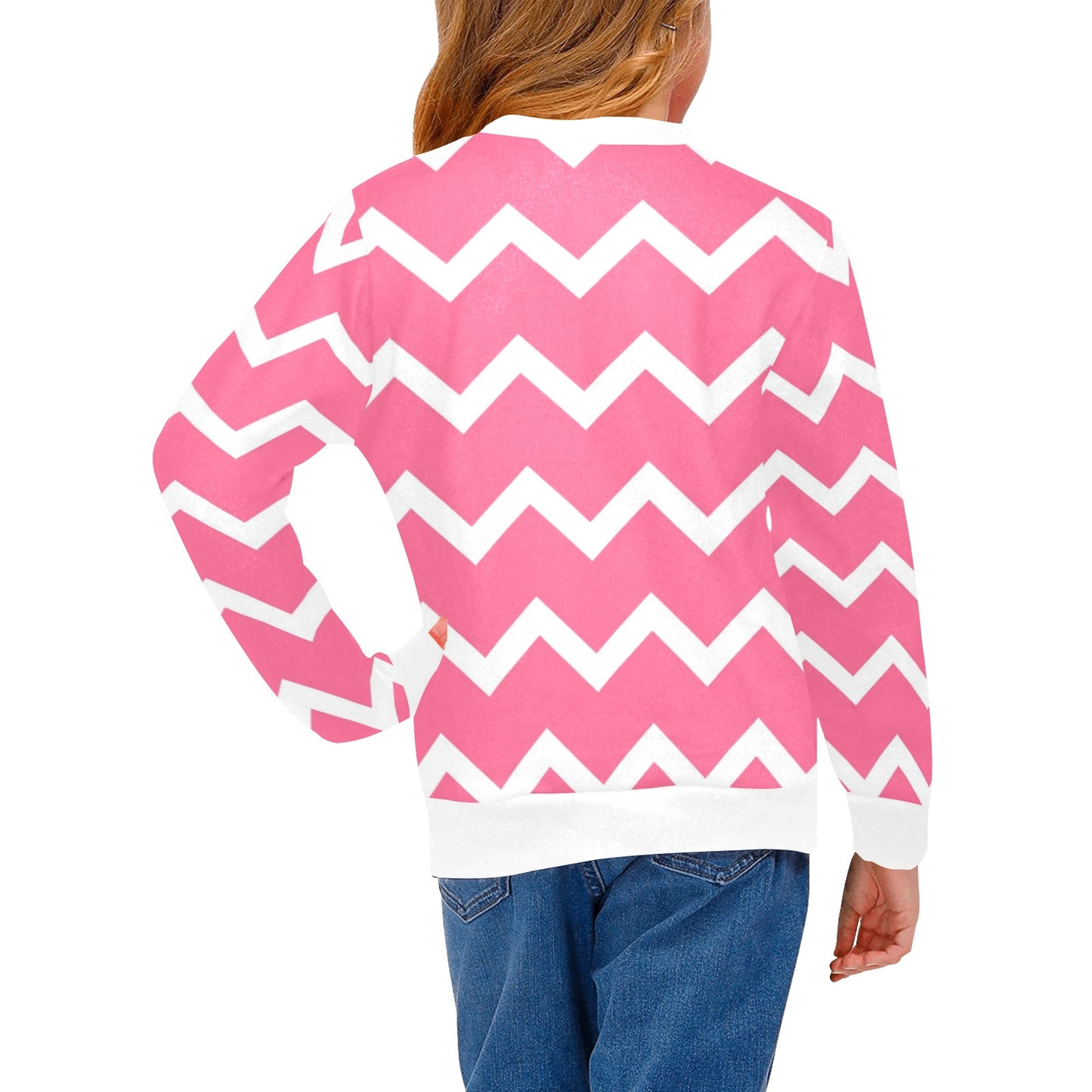 KSC's Designs Girl's Crew Neck Sweaters
