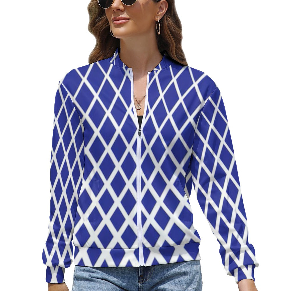 Designer Style Women's Long Sleeve Zipper Jacket (10 Options) - KSC's Limited Edition Collections