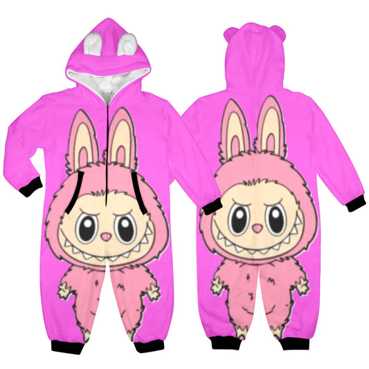 KSC's Exclusive Labubu Little Kids Onesies (2 to 7 Years Old) - Pink Labubu