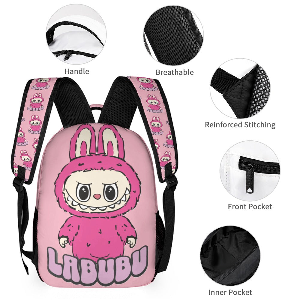 Cutest Exclusive Labubu Backpack Bundles, Three piece set combination -8 different options to choose from!