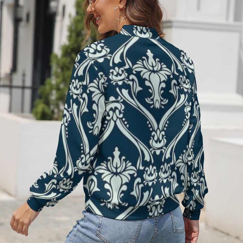 Women's Long Sleeve Zipper Jacket (10 Options) KSC's Limited Edition Designer Collections