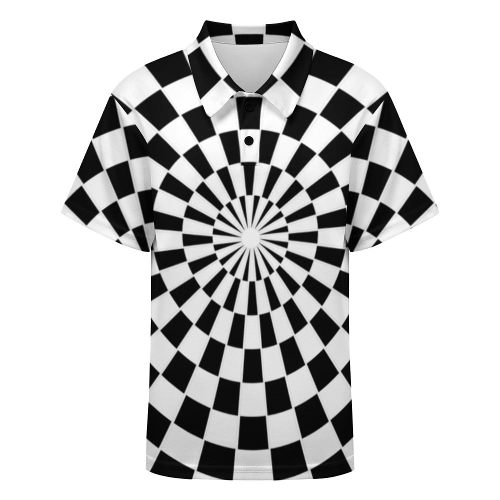 KSC's Exclusive Kids Designs- Young Men's/Boys New Kid's Shoulder buttoned polo shirt
