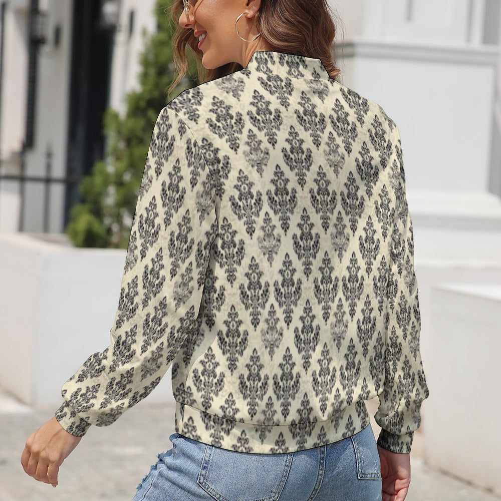 Women's Long Sleeve Zipper Jacket (10 Options) - KSC's Limited Edition Designer Collection
