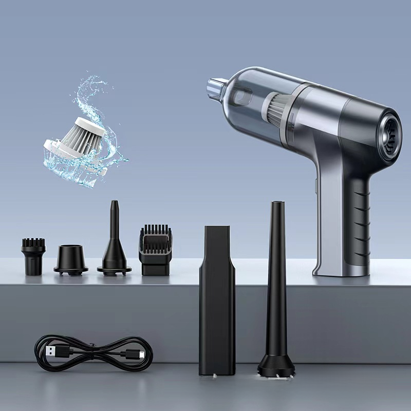 New Car Vacuum Cleaner Wholesale Household Mini Blow Suction Integrated Portable Wireless Handheld Car Vacuum Cleaner