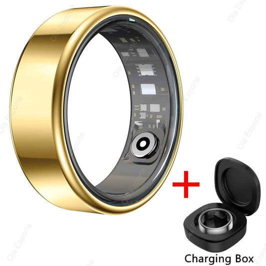 2025 New For Xiaomi Smart Ring Men Women, Heart Rate and Blood Oxygen Monitor Smartring IP68 & 5ATM Waterproof, Multi-sport Mode