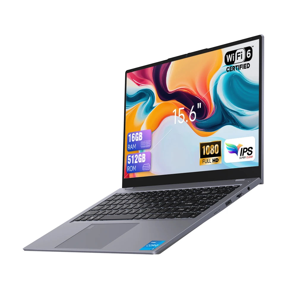 MOQ 1 Brand New Laptops Intel Core I5 Laptop 12th Generation 16GB 512GB 15.6 Inch Ordinateur Portable Core I5