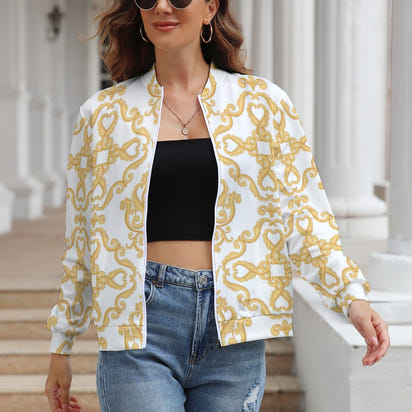 Women's Long Sleeve Zipper Jacket (10 Options) - KSC's Limited Edition Designer Collections