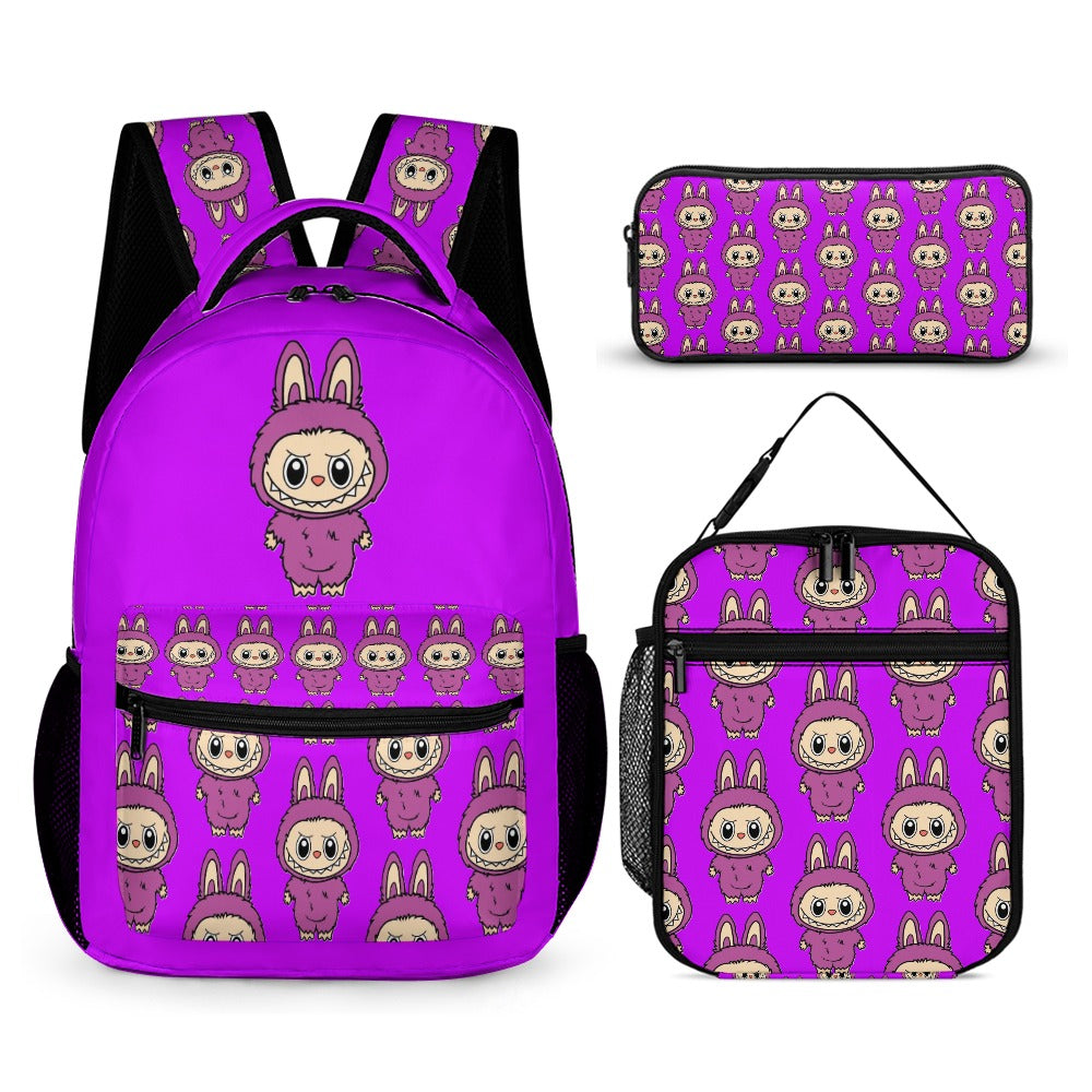 Cutest Exclusive Labubu Backpack Bundles, Three piece set combination - 10 different options to choose from!
