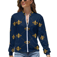 Women's Long Sleeve Zipper Jacket (10 Options) - KSC's Limited Edition Designer Collections