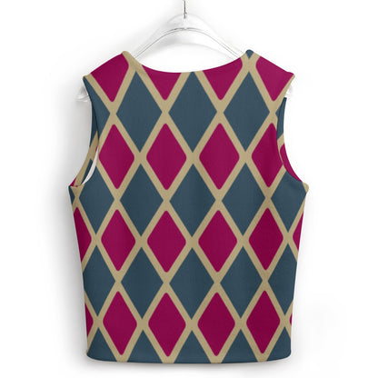 KSC's Custom Designs Women's Long Sleeve Button Knit Vest - 10 OPTIONS INSIDE