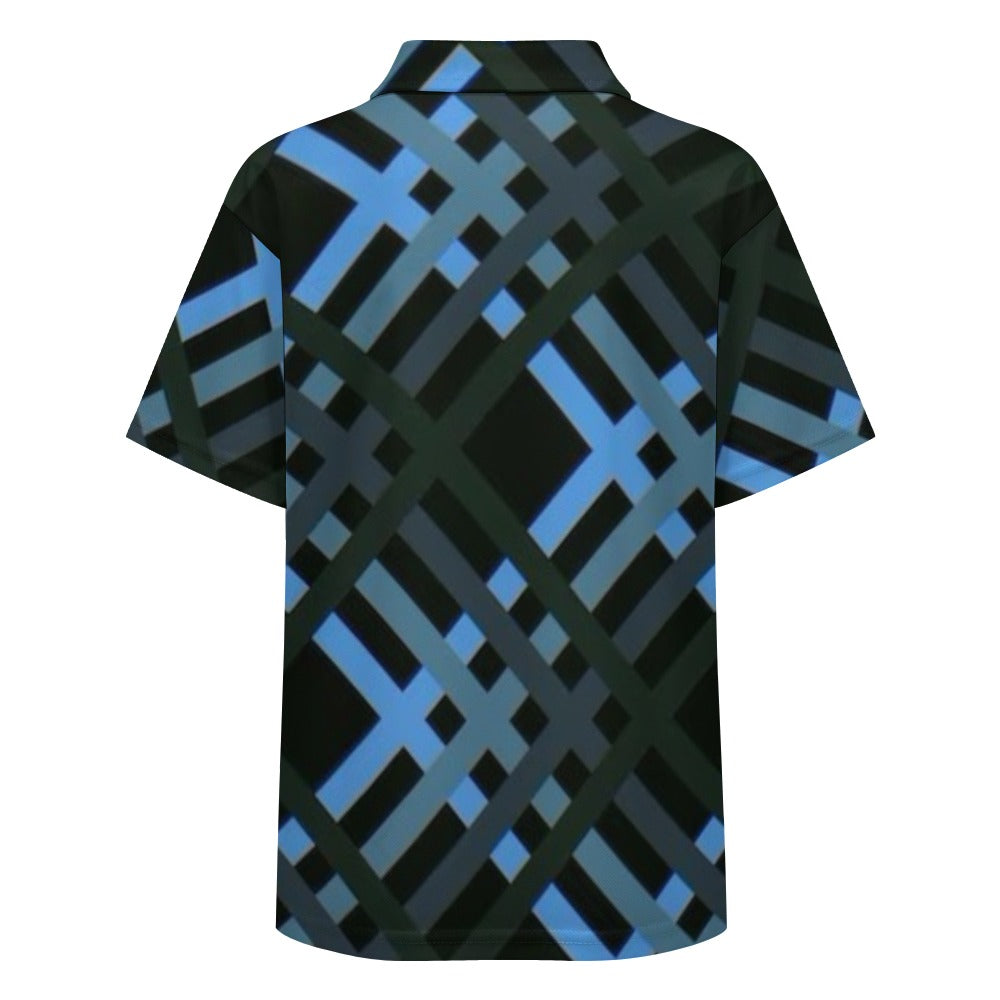 KSC's Exclusive Kids Designs- Young Men's/Boys New Kid's Shoulder buttoned polo shirt
