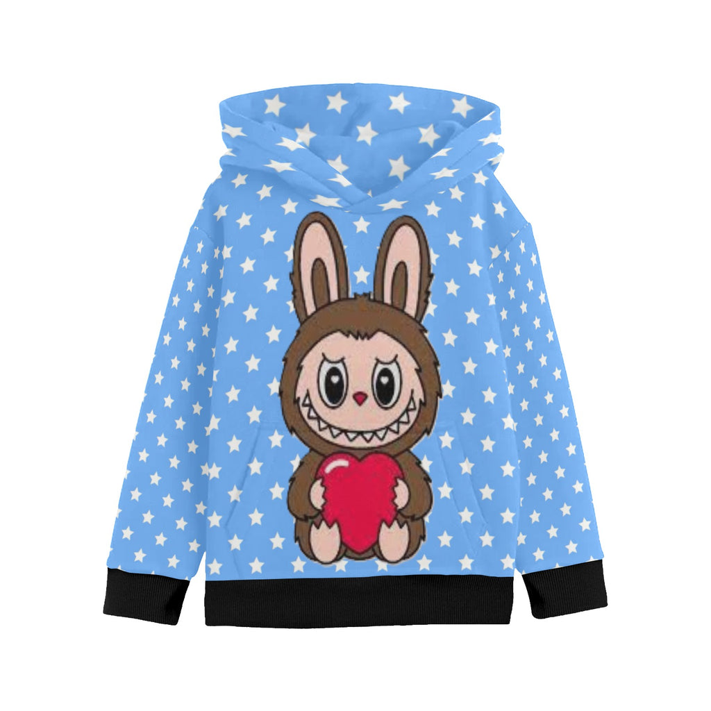 KSC's Little Girls' Labubu Designs Long Sleeve Hoodies