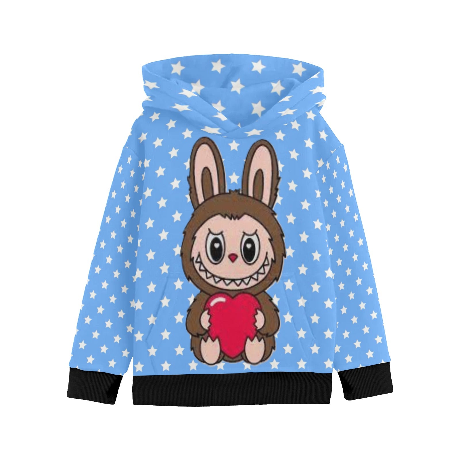 KSC's Little Girls' Labubu Designs Long Sleeve Hoodies