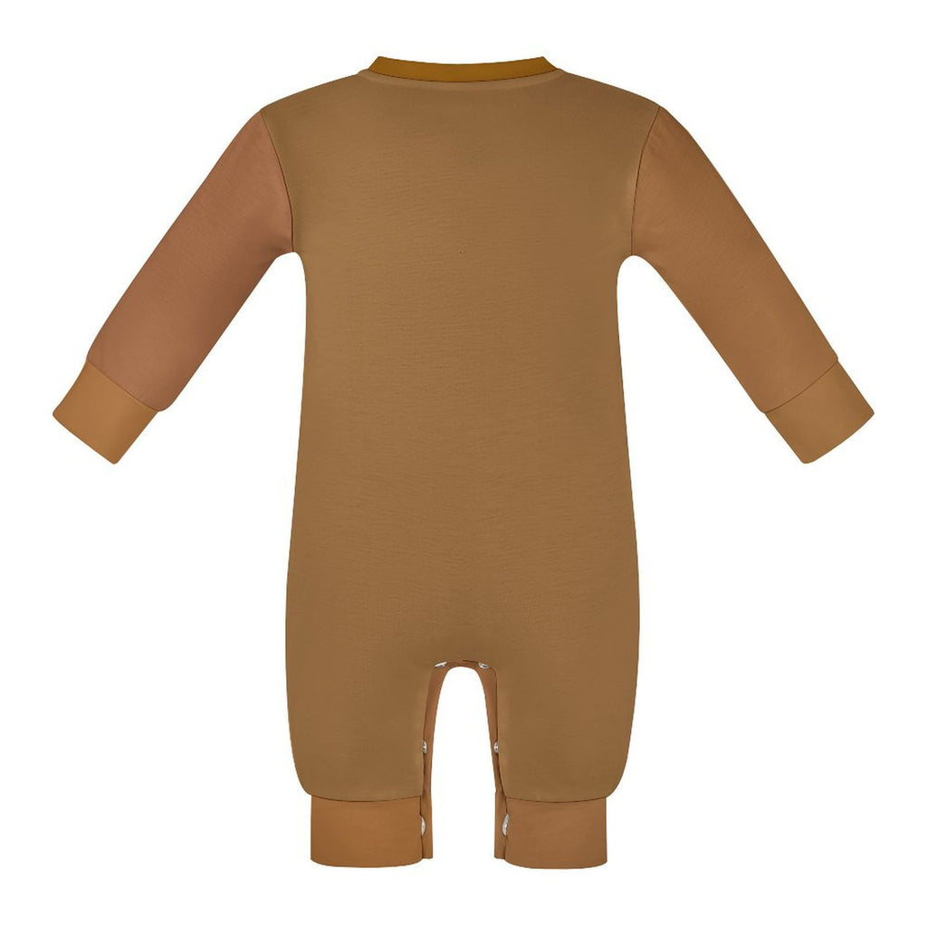 Baby Christmas CupCake Labubu Onesie Romper Long Sleeve Baby Romper
