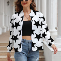 KSC's Limited Edition Pop Art Designs Women's Long Sleeve Zipper Jacket (10 Options) - KSC's Limited Edition Pop Art Collections