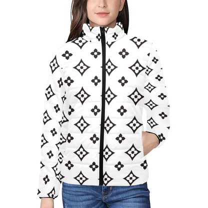 KSC's Exclusive  Women's Stand Collar Padded Jackets (10) Designs/Styles - Women's stand collar padded jacket(H41)