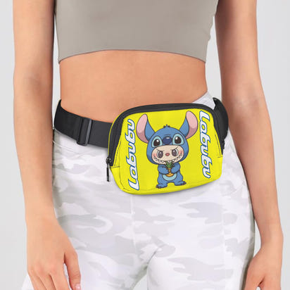 🌈 Labubu Stitch Crossbody Fanny – Color-Pop Cool for Every Age! Labubu Stitch Cross Body Bags - Fanny Bags: Adults & Kids with Variety Of Colors