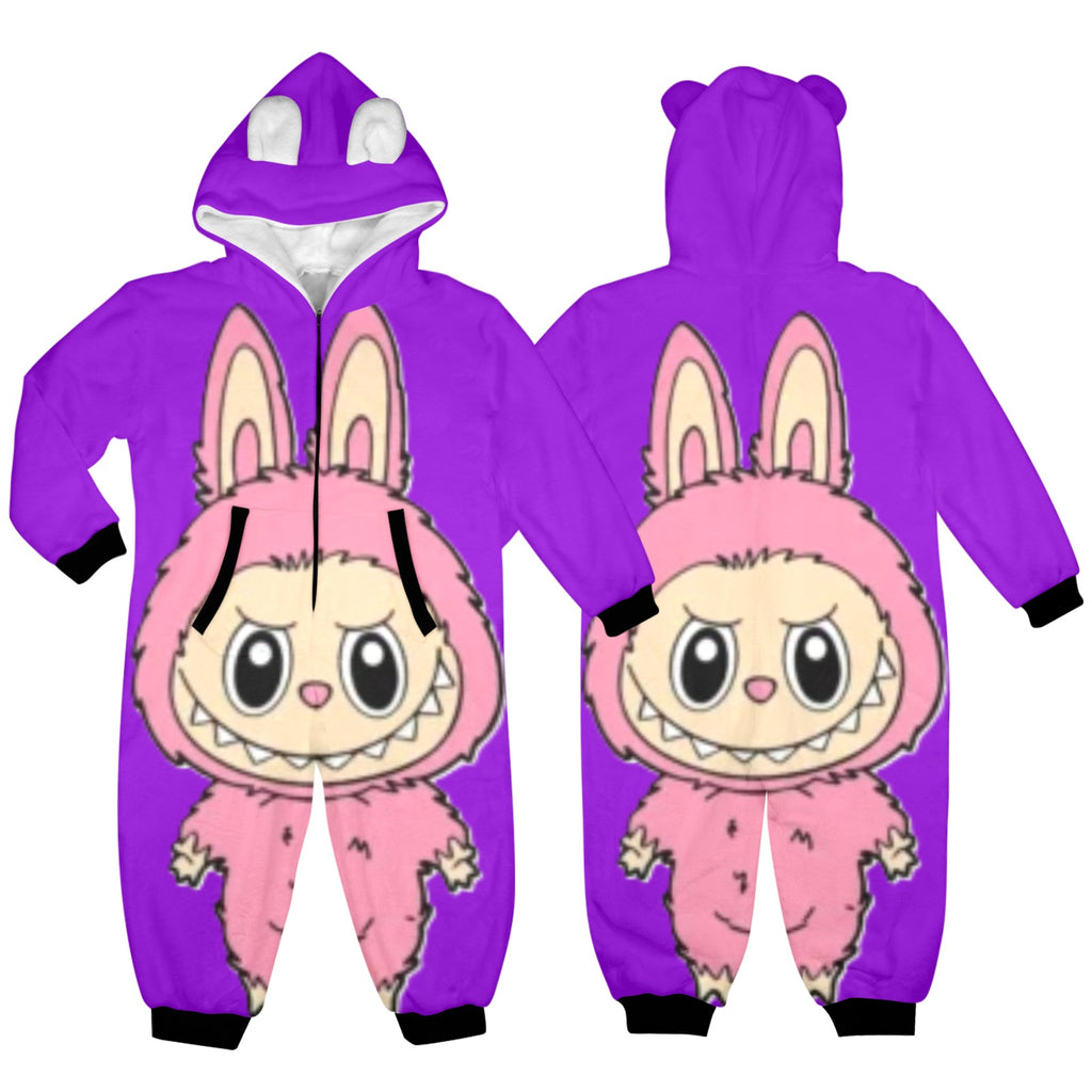 KSC's Exclusive Labubu Little Kids Onesies (2 to 7 Years Old) - Pink Labubu