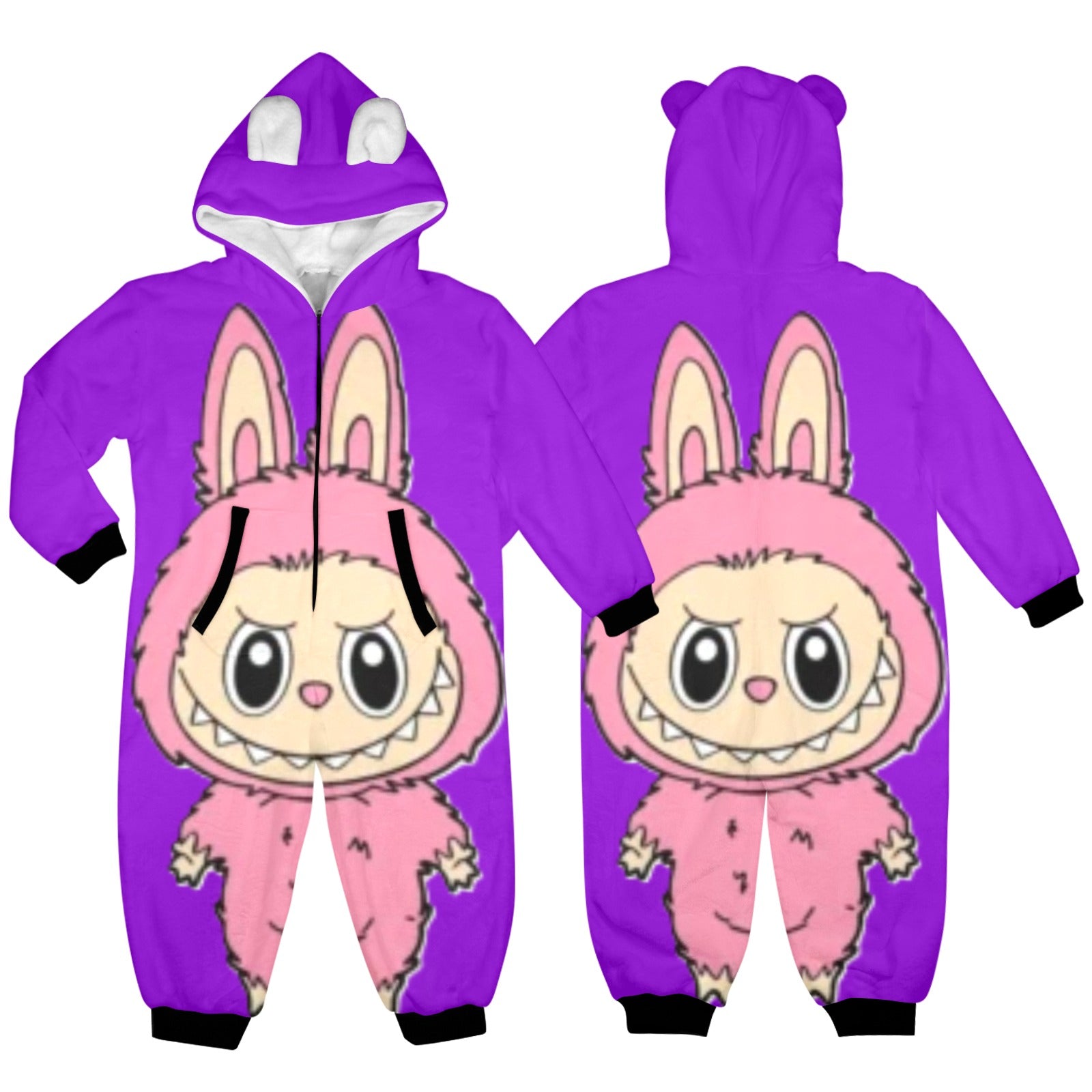 KSC's Exclusive Labubu Little Kids Onesies (2 to 7 Years Old) - Pink Labubu