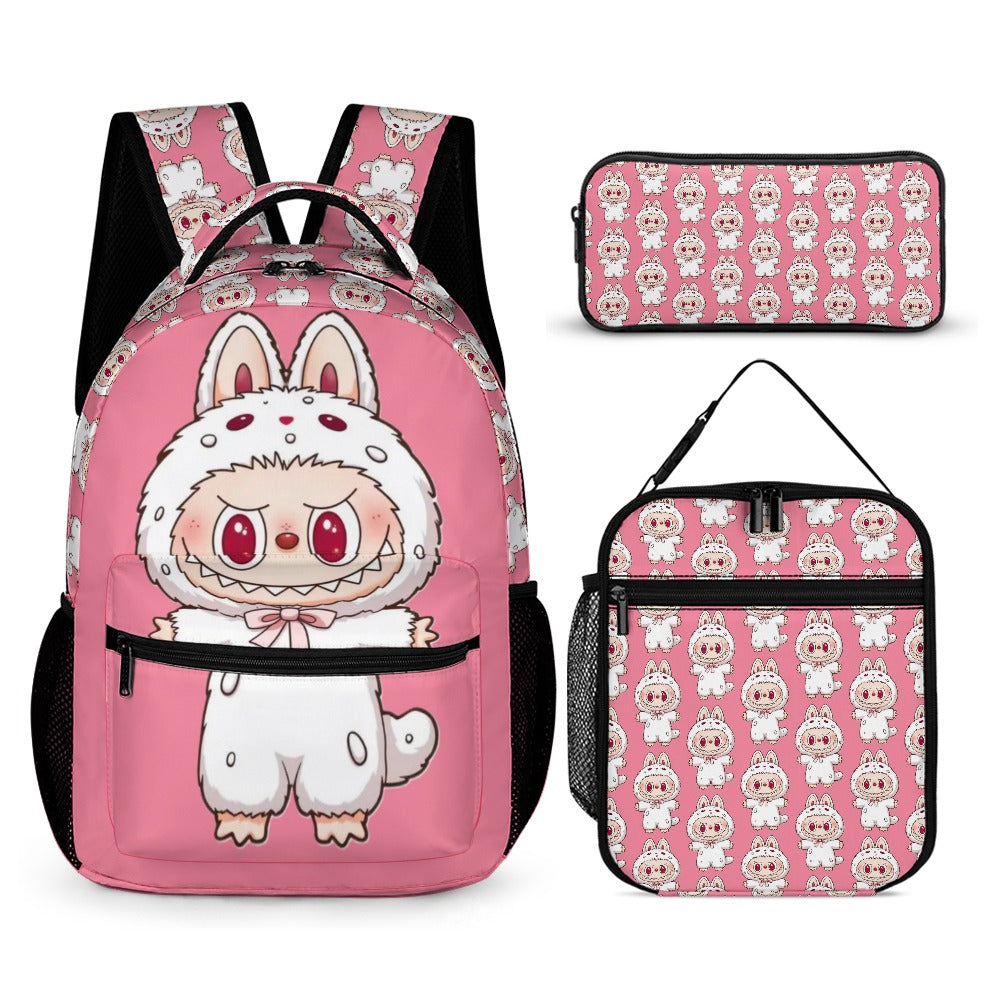 Cutest Exclusive Labubu Backpack Bundles, Three piece set combination - 10 different options to choose from!