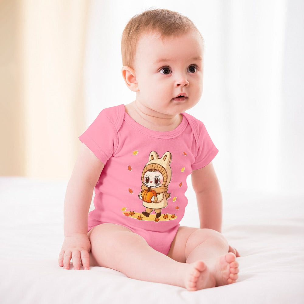 KSC's BABY LABUBU BODYSUIT -Short -Sleeve Baby's Bodysuit