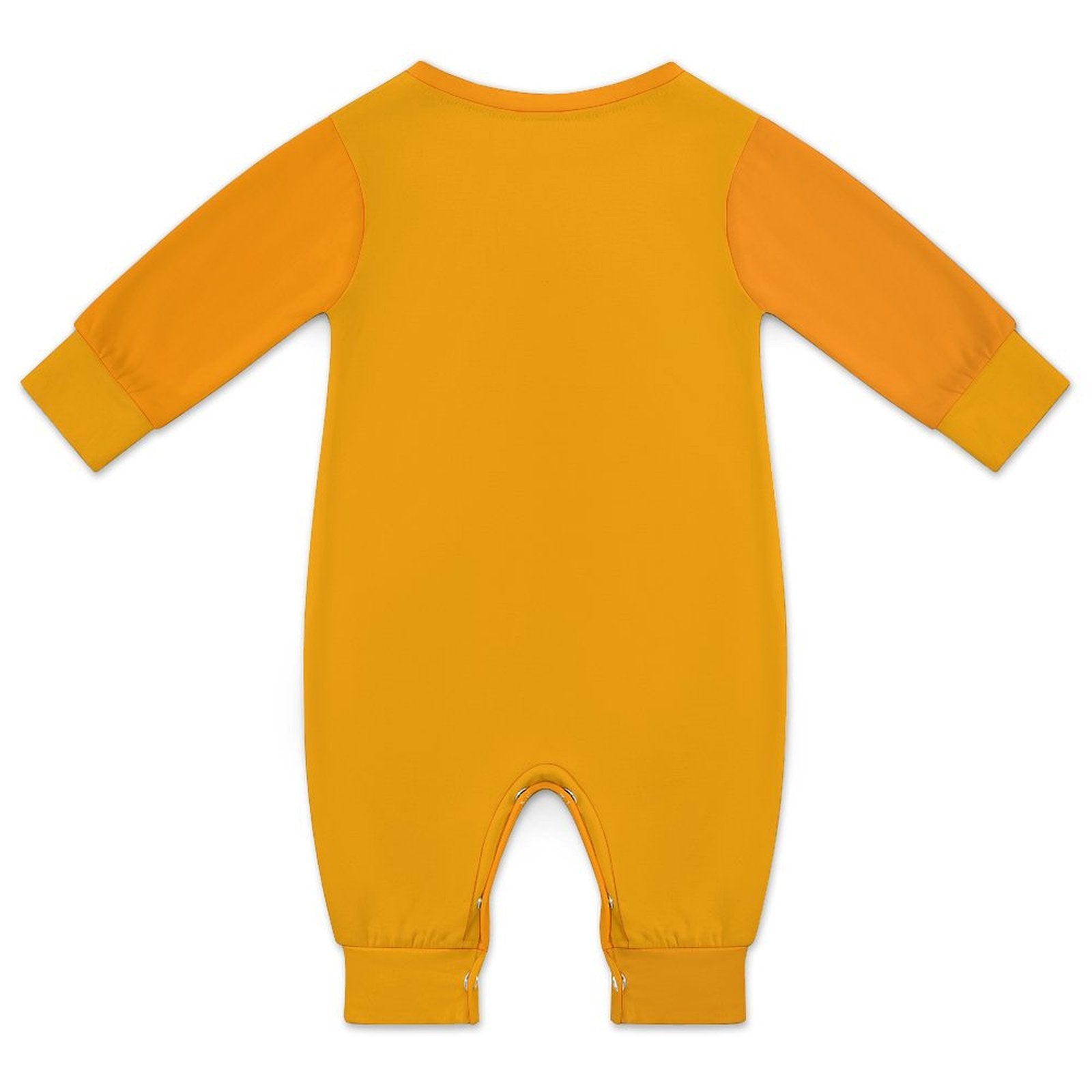 Baby My First Halloween Orange Onesie Romper Long Sleeve Baby Romper