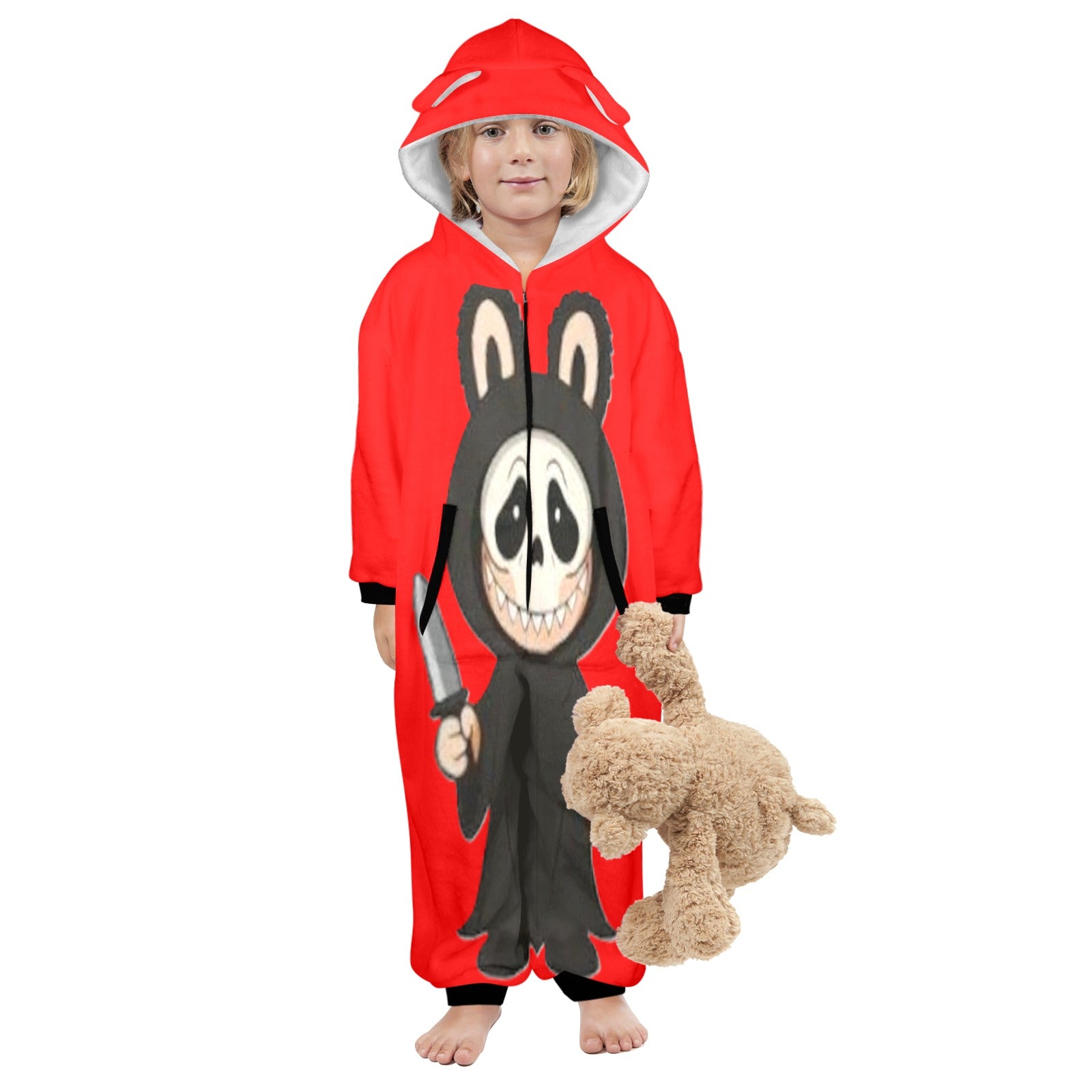 KSC's Halloween Exclusive Little Kid Unisex Onesie Ghost Face Scary Movie Design 3