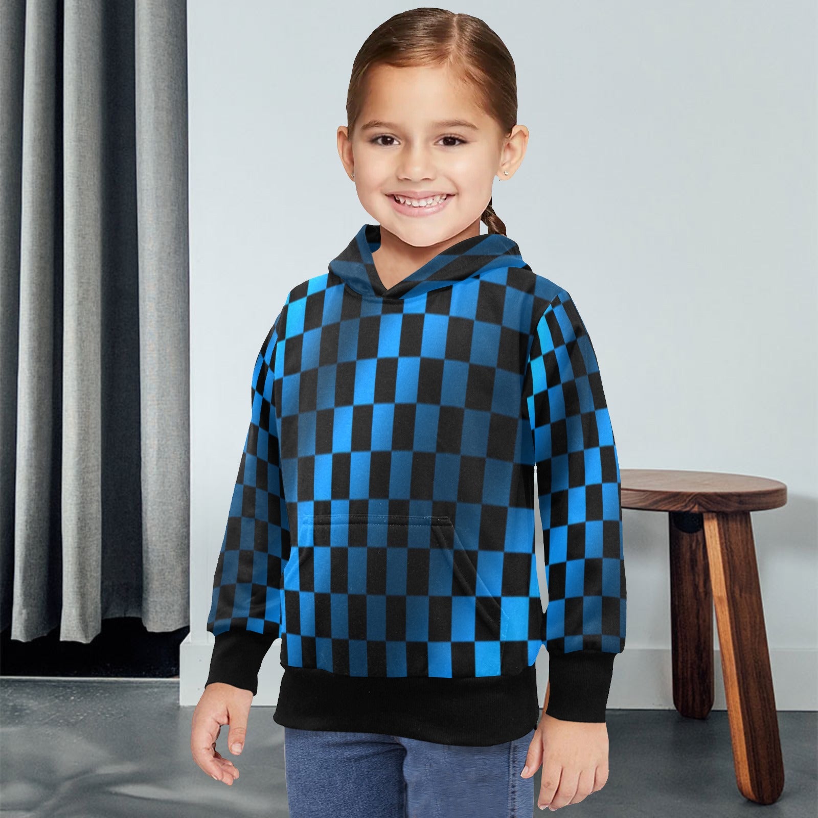 KSC's Exclusive Designs Little Girls' Long Sleeve Hoodie - Little Girls' Long Sleeve Hoodie