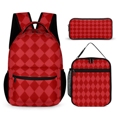 BACK TO SCHOOL BUNDLES -3PC Back To School Set - KSC's Custom Designs Back To School Sets - Backpacks, Three piece set combination Backpacks, Lunch Box, Pencil Bag/Organizer