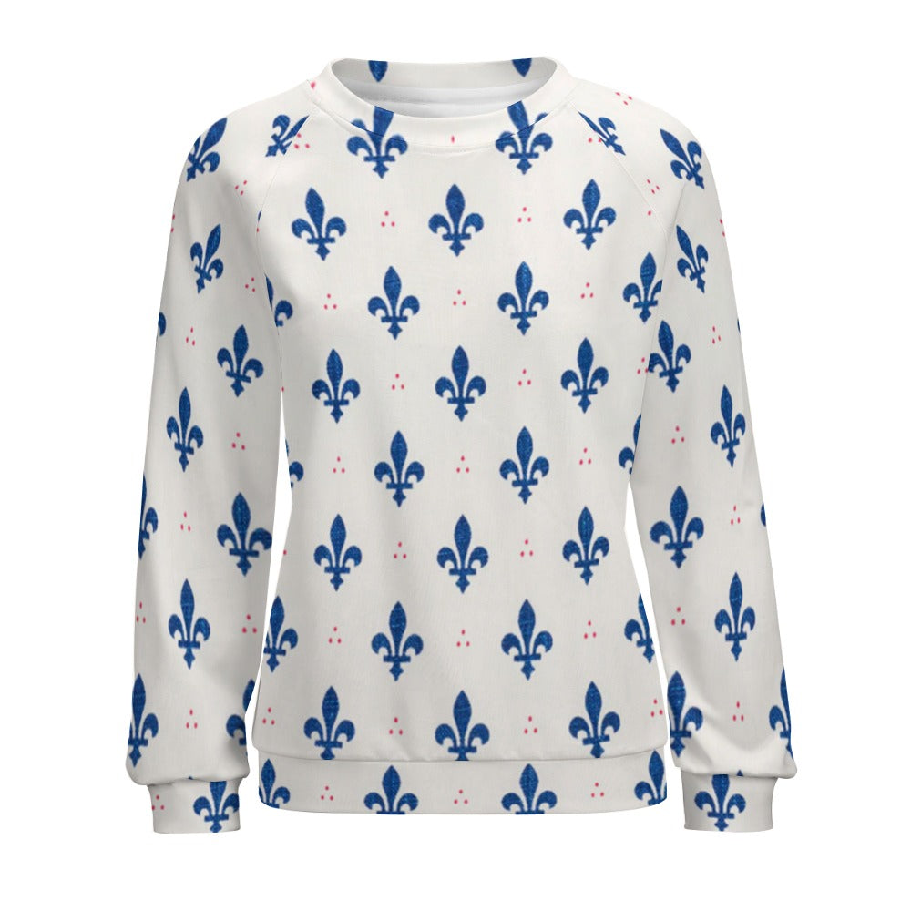 Raglan round neck KSC's Exclusive Women's Sweater Collection (10) Designs/Styles - Raglan round neck sweater